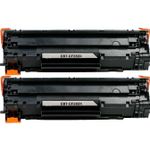 2 stück HP 83X (CF283X) schwarz XL toner (Ink Hero)