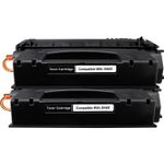 2 stück HP 49X (Q5949X) schwarz XL toner (Ink Hero)