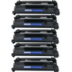 5 stück HP 26X (CF226X) schwarz XL toner (Ink Hero)