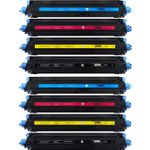 8 stück HP 124A toner (Ink Hero)