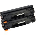 2 stück Canon 712 schwarz toner (Ink Hero)