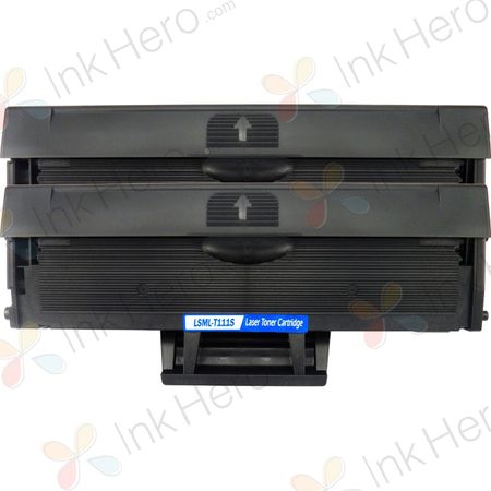 2 stück Samsung MLT-D111S schwarz toner (Ink Hero)