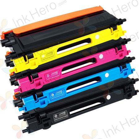 4 stück Brother TN135 (TN130) XL toner (Ink Hero)