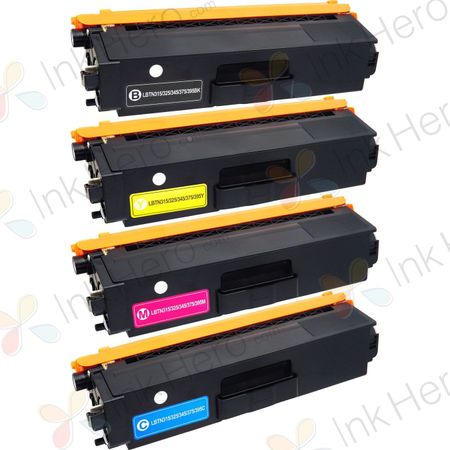 4 stück Brother TN325 (TN320) XL toner (Ink Hero)