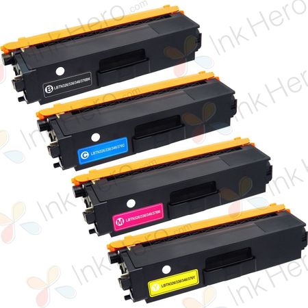 4 stück Brother TN326 (TN321) XL toner (Ink Hero)