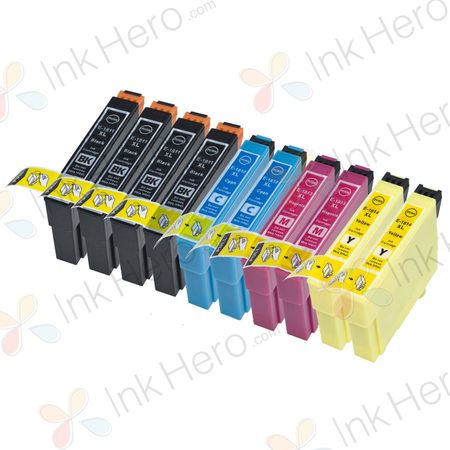 10 stück Epson 18XL XXL tintenpatronen (Ink Hero)