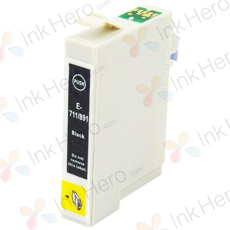 Epson T0711 schwarz tintenpatrone (Ink Hero)