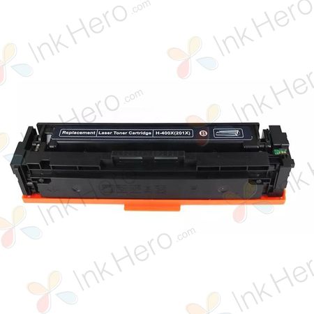 HP 201X (CF400X) Toner Schwarz hohe Kapazität (Ink Hero)