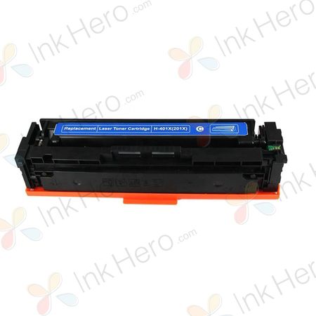 HP 201X (CF401X) Toner Cyan hohe Kapazität (Ink Hero)