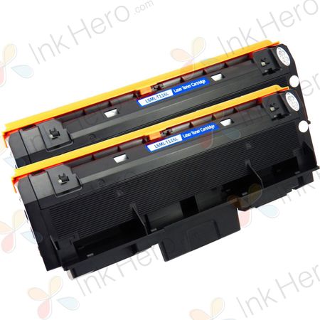 2 stück Samsung MLT-D116L schwarz XL toner (Ink Hero)