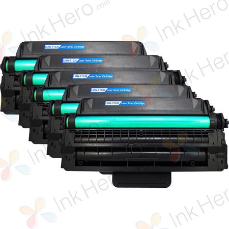 5 stück Samsung MLT-D103L schwarz XL toner (Ink Hero)