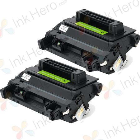 2 stück HP 81A (CF281A) schwarz toner (Ink Hero)