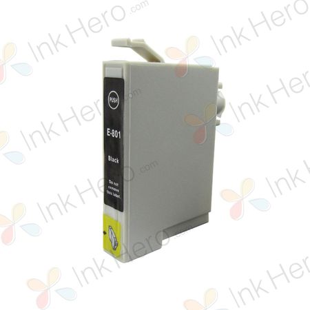 Epson T0801 schwarz tintenpatrone (Ink Hero)