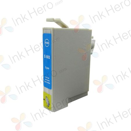 Epson T0802 cyan tintenpatrone (Ink Hero)