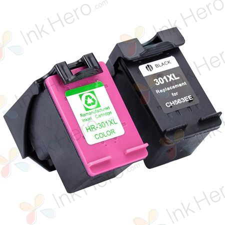 2 stück HP 301 XL tintenpatronen (Ink Hero)