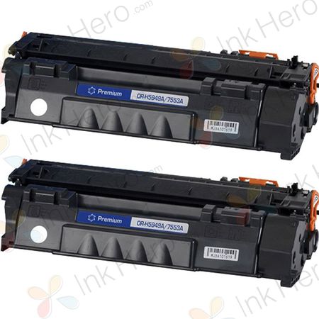 2 stück Canon 715 schwarz toner (Ink Hero)