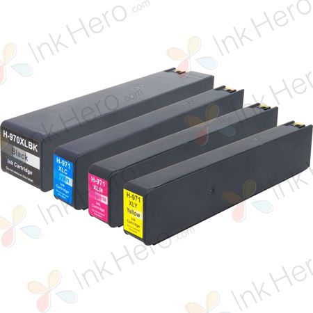 4 stück HP 970XL & 971XL XL tintenpatronen (Ink Hero)