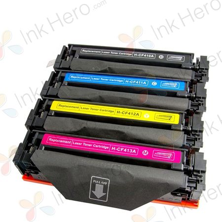 4 stück HP 410A toner (Ink Hero)