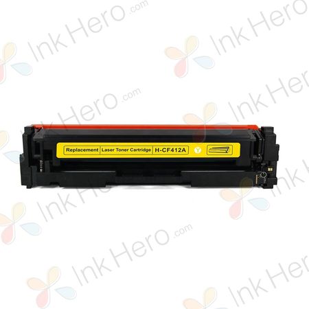 HP 410A (CF412A) gelb toner (Ink Hero)