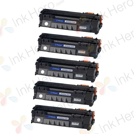 5 stück Canon 715 schwarz toner (Ink Hero)