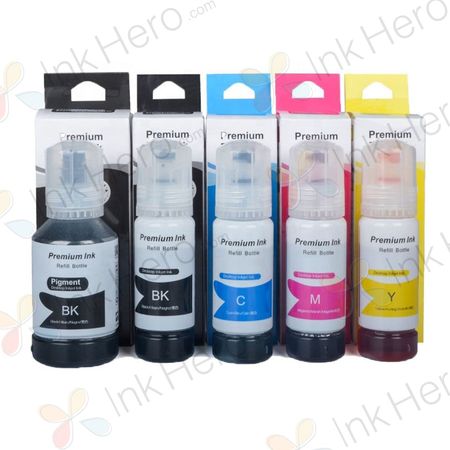 5 stück Epson 105 / 106 tintenflasche (Ink Hero)