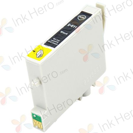 Epson T0611 schwarz tintenpatrone (Ink Hero)