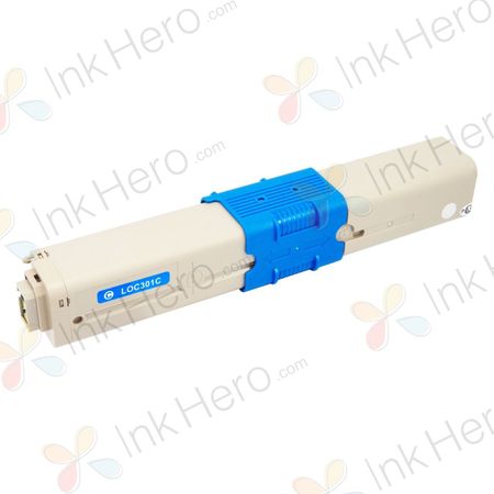 Oki 44973535 C301 / C321 cyan toner (Ink Hero)