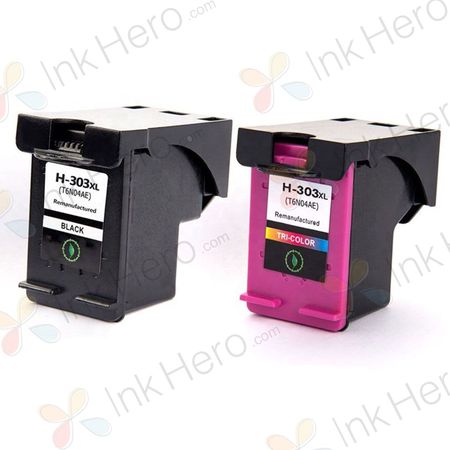 2 stück HP 303 XL tintenpatronen (Ink Hero)