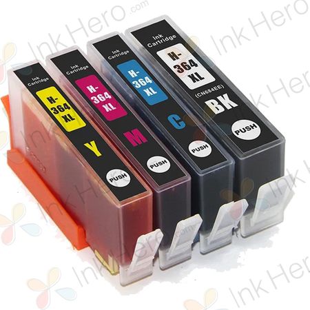 4 stück HP 364 XL tintenpatronen (Ink Hero)