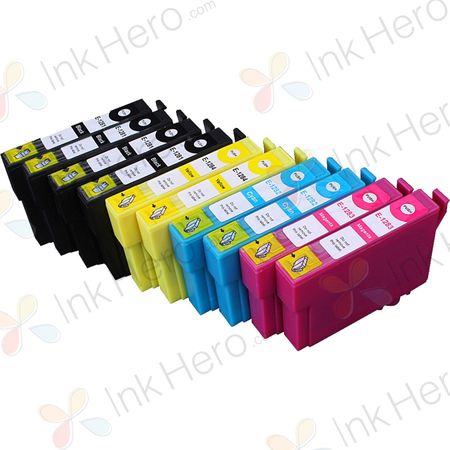 10 stück Epson T1285 tintenpatronen (Ink Hero)