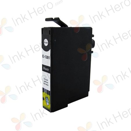 Epson T1281 schwarz tintenpatrone (Ink Hero)