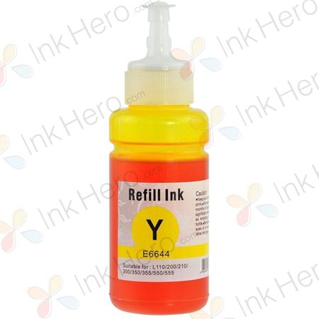 Epson 664 (T6644) gelb tintenflasche (Ink Hero)